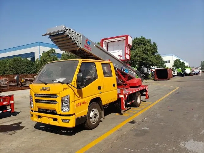 三道镇附近云梯车出租 砂石搬运